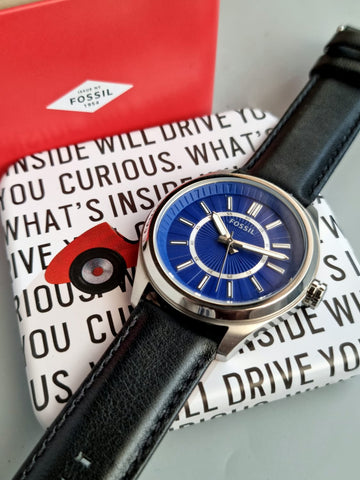 Fossil Bq1519 Blue dial 45mm Dial Size Watch